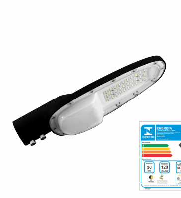 Luminária Led Pública Refletor Poste Pátio Rua 30w G-light